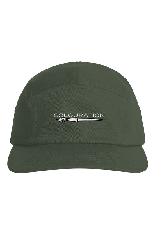 Colouration Brush Five Panel Hat